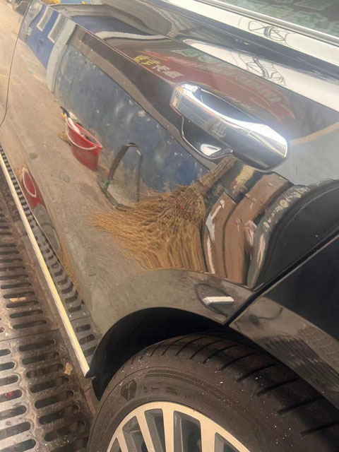 奧迪鋁合金車門修復后.jpg